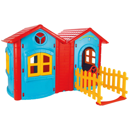 Birou copii - Casuta pentru copii Pilsan Double Magic House blue
