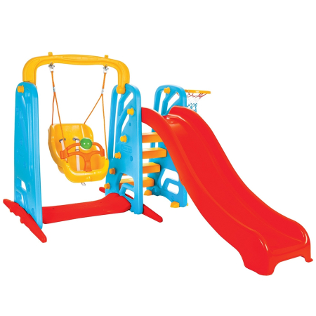 Jucarii - Centru de joaca Pilsan Cute Slide and Swing Set