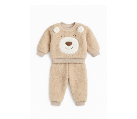 Haine bebe baietei - Compleu cocolino, Ursulet