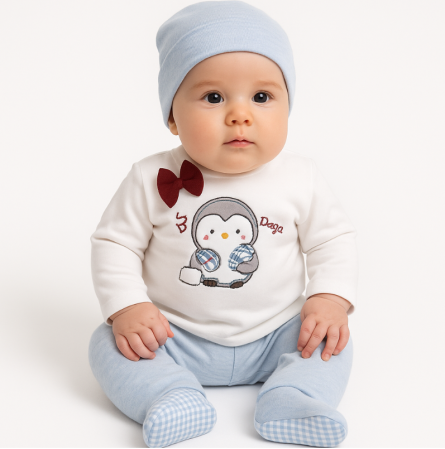 Costumase vara-primavara - Costumas pentru bebe, 0-3 luni, Micul Ping