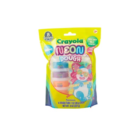 Noutati - CRAYOLA SILLY SCENTS NEON SET 8 BORCANASE PLASTELINA PARFUMATA