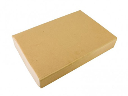 Patut din lemn - Cutie Carton KRAFT Patut 120x60 cm