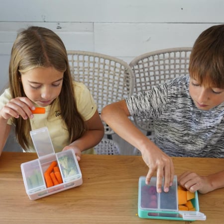 La masa - CUTIE SNACK 3 COMPARTIMENTE, MELII, WISTERIA PURPLE