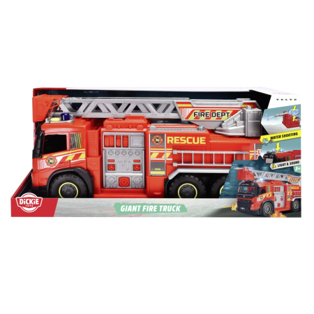 Noutati - DICKIE MASINA DE POMPIERI CU PULVERIZATOR DE APA SI SCARA 57CM