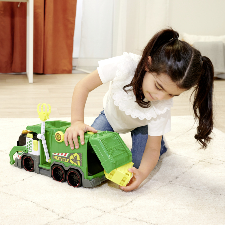 DICKIE TOYS CAMION DE RECICLARE CU LUMINI SI SUNETE 39CM [3]