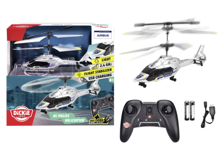 Jucarii - DICKIE TOYS ELICOPTER CU TELECOMANDA DE POLITIE 21CM