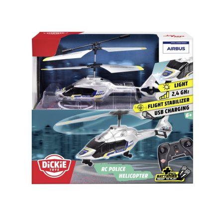 DICKIE TOYS ELICOPTER CU TELECOMANDA DE POLITIE 21CM [1]