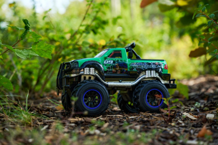 DICKIE TOYS MASINA CU TELECOMANDA FORD F150 RTR JUNGLE WRESTLER 30CM [7]