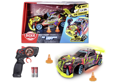 DICKIE TOYS MASINA CU TELECOMANDA TORNADO DRIFT [5]
