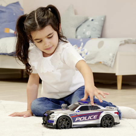 DICKIE TOYS MASINA DE POLITIE STREET FORCE CU LUMINI SI SUNETE 33CM [2]