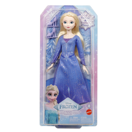 Papusi, plusuri, zane si figurine - DISNEY FROZEN PAPUSA ELSA PATINATOARE