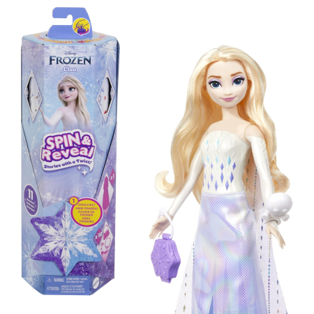 DISNEY FROZEN SPIN AND REVEAL PAPUSA ELSA [7]