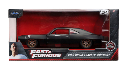 Jucarii - FAST AND FURIOUS MASINUTA METALICA DODGE CHARGER 1968 SCARA 1 LA 24