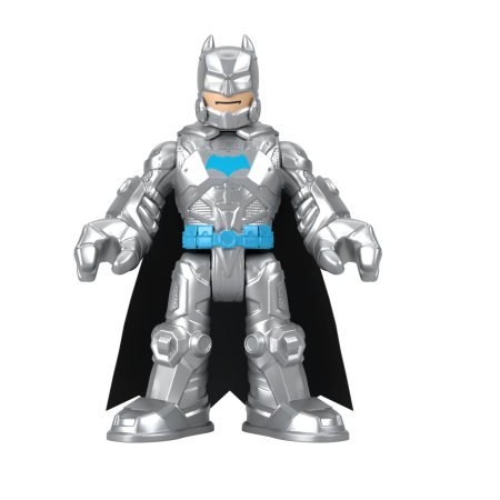 FISHER PRICE IMAGINEXT DC SUPER FRIENDS ROBOT BATMAN IN COSTUM GRI 30CM [6]