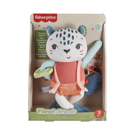 Papusi, plusuri, zane si figurine - FISHER PRICE JUCARIE DE PLUS LEOPARD DE ZAPADA