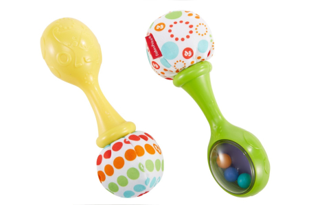 FISHER PRICE SET 2 ZORNAITOARE MARACAS [5]