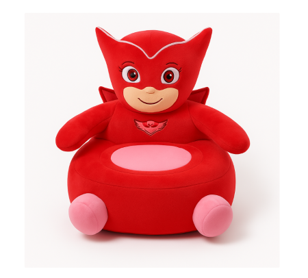 Fotolii copii - Fotoliu de plus Bufnita - Eroi in Pijama