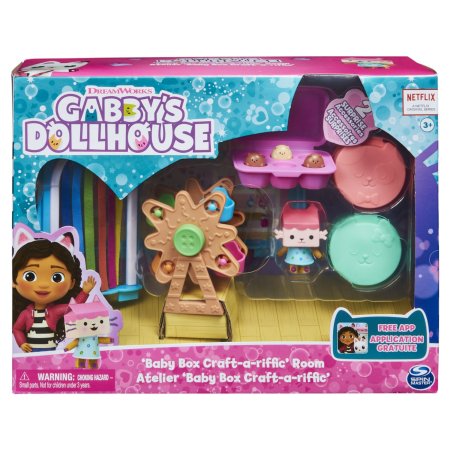 Figurine - GABBYS DOLLHOUSE CAMERA DELUXE LUI BABY BOX