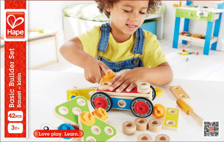 Jucarii tip Montessori - HAPE CONSTRUCTORUL INCEPATOR