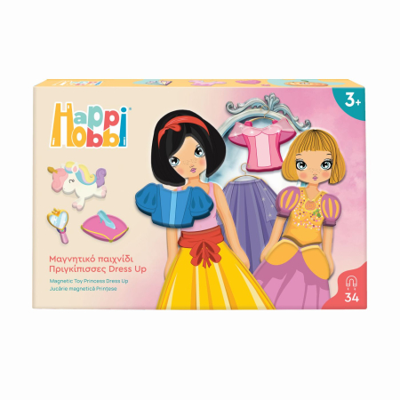 Jocuri educative si de societate - HAPPI HOBBI JUCARIE MAGNETICA PRINTESE