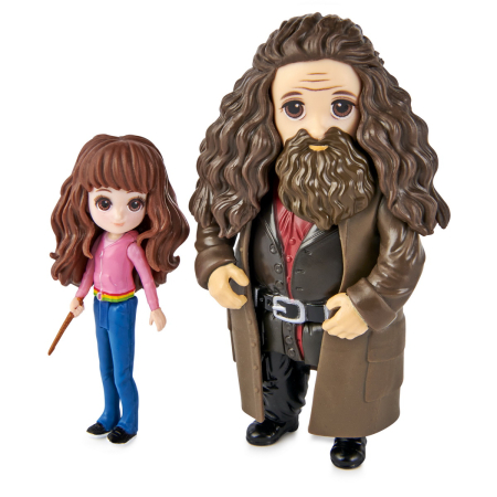 HARRY POTTER SET 2 FIGURINE RUBEUS HAGRID SI HERMIONE GRANGER [4]