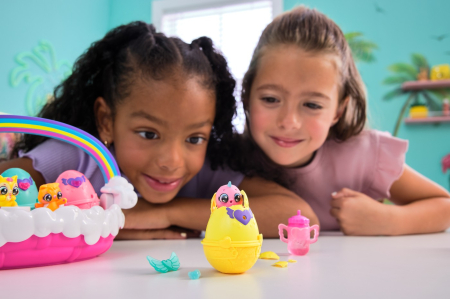 HATCHIMALS ALIVE NEON RAINBOW SET COSULET DE OUA [7]