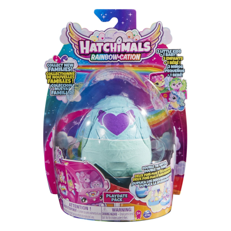 Figurine - HATCHIMALS SET DE JOACA AVENTURA FAMILIEI