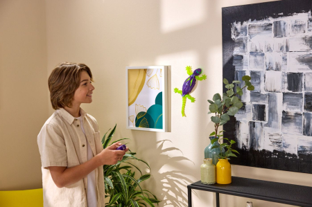 HEX BOTS SOPARLA CATARATOARE GECKO MOV CU TELECOMANDA [5]