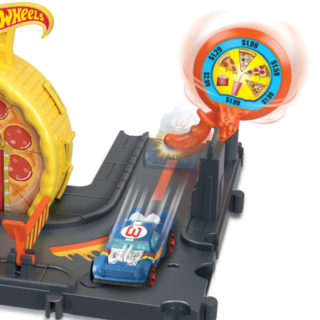 HOT WHEELS CITY EXPLORER SPEEDY PIZZA PICK UP [7]