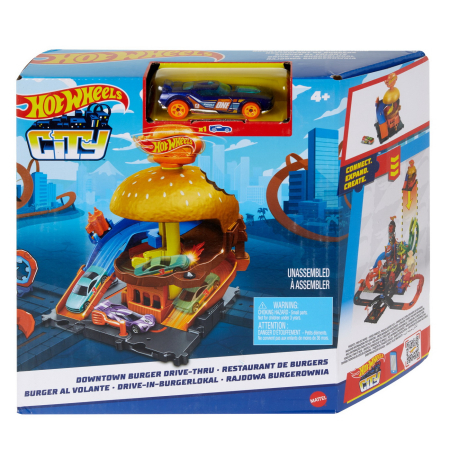Masinute si trenulete - HOT WHEELS CITY RESTAURANT