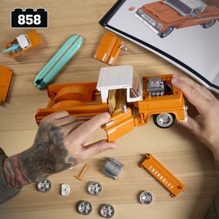 HOT WHEELS ELITE SERIES SET DE CONSTRUCTII CAMIONETA PERSONALIZATA CHEVROLET 1962 [4]