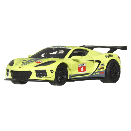 HOT WHEELS MASINUTA METALICA CU SISTEM PULL BACK CORVETTE C8.R HW TORQUE SCARA 1 LA 43 [3]