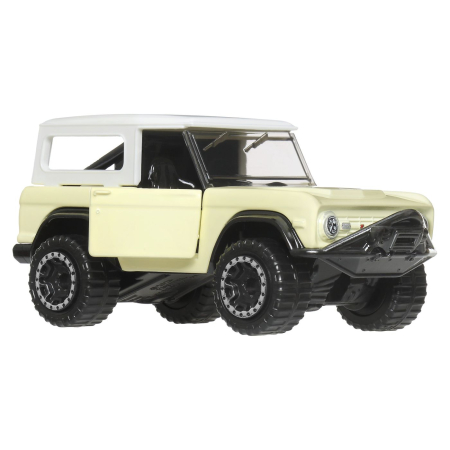 HOT WHEELS MASINUTA METALICA CU SISTEM PULL BACK FORD BRONCO 1966 FACTORY FRESH SCARA 1 LA 43 [1]