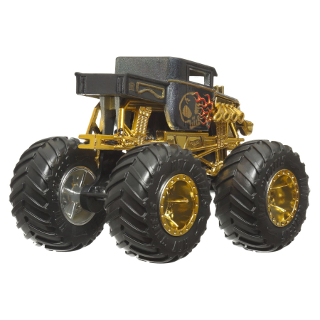 HOT WHEELS MONSTER TRUCK 50 BIGFOOT TROPHY CHAMPIONS MASINUTA BONE SHAKER SCARA 1 LA 64 [2]