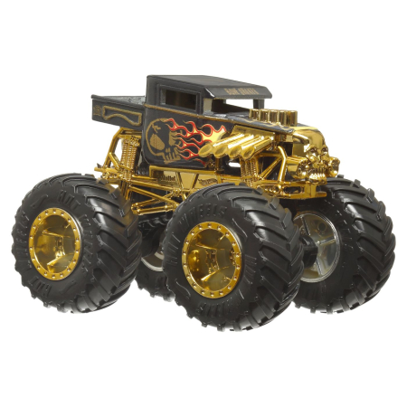 HOT WHEELS MONSTER TRUCK 50 BIGFOOT TROPHY CHAMPIONS MASINUTA BONE SHAKER SCARA 1 LA 64 [3]