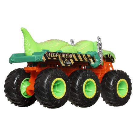 HOT WHEELS MONSTER TRUCK BIG RIGS MASINUTA METALICA CU 6 ROTI MEGA-WREX SCARA 1 LA 64 [4]