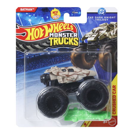Masinute si trenulete - HOT WHEELS MONSTER TRUCK MASINUTA BATMAN SCARA 1 LA 64