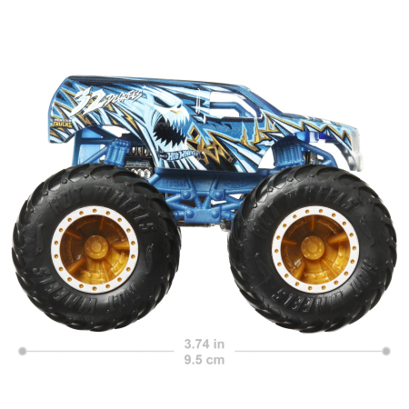 HOT WHEELS MONSTER TRUCK SI MASINUTA METALICA 32 DEGREES [3]