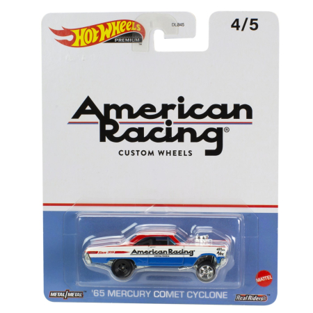 Masinute si trenulete - HOT WHEELS PREMIUM REAL RIDERS POP CULTURE MASINUTA METALICA MERCURY COMET CYCLONE 65 SCARA 1:64