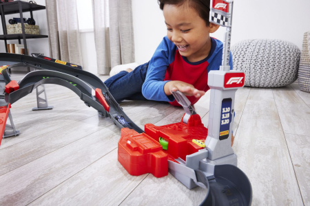 HOT WHEELS RACING CURCUIT DE CURSE FORMULA 1 CU 3 MASINUTE INCLUSE [3]