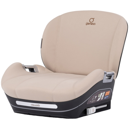 Pentru bebe - Inaltator auto Chipolino Genesis I-Size 125-150 cm cu sistem Isofix latte