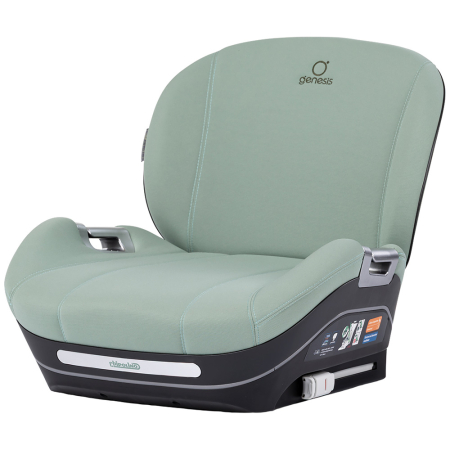 Pentru bebe - Inaltator auto Chipolino Genesis I-Size 125-150 cm cu sistem Isofix matcha