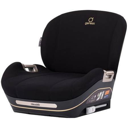 Pentru bebe - Inaltator auto Chipolino Genesis I-Size 125-150 cm cu sistem Isofix noir
