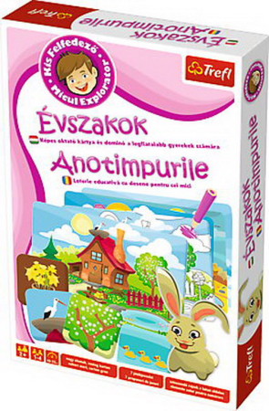 Jocuri educative si de societate - INVATA ANOTIMPURILE MICULUI EXPLORATOR