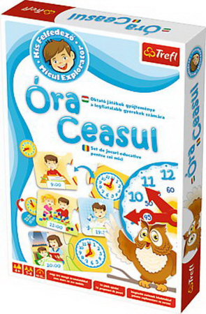 Jocuri educative si de societate - INVATA CEASUL MICULUI EXPLORATOR