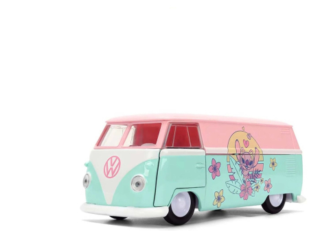 JADA DISNEY STITCH ANGEL AUTOBUZ METALIC VOLKSWAGEN BUS 1961 SCARA 1 LA 32 [1]