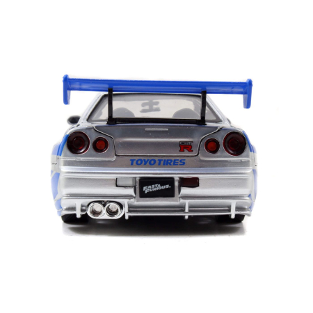 JADA FAST AND FURIOUS MASINUTA METALICA BRIANS NISSAN SKYLINE GT R SCARA 1 LA 24 [3]