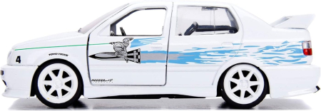 JADA FAST AND FURIOUS MASINUTA METALICA JESSES VOLKSWAGEN JETTA ALB SCARA 1 LA 24 [4]