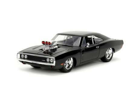 JADA FAST AND FURIOUS SET FIGURINA DOM SI MASINUTA METALICA DODGE CHARGER 1970 SCARA 1 LA 24 [7]