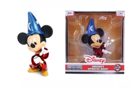Promotii - JADA FIGURINA METALICA MICKEY MOUSE IN COSTUM SORCERER 15CM